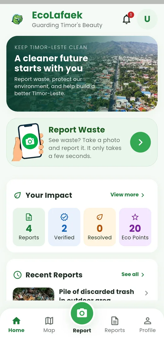 EcoLafaek app